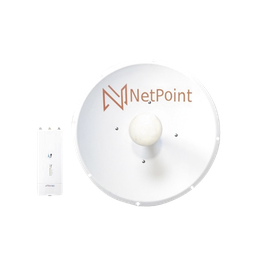 [AF-NP2-KIT] Kit de radio AF5XHD con antena NP2GEN3 de 34 dBi , Frecuencia (4.9-6.2 GHz), incluye jumper, ideal para distancias de hasta 50km | AF-NP2-KIT