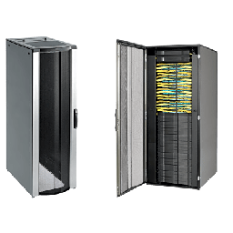 [PNC20811B] Gabinete Rack ProLine ConnecTek 42 UR / 2000 x 800 x 1100 mm Con Capacidad 1134 kg  Acero, Color Negro Con Organizadores Laterales Frontal y Traseros Incluidos | PNC20811B