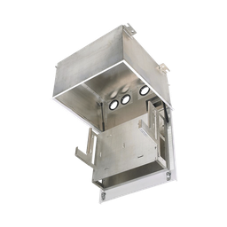 [PZICEA] Gabinete PanZone Premium, de Montaje en Techo, Con 2 UR Para Equipo Activo y 6 UR Para Paneles de Parcheo, Fabricado en Acero, Color Blanco | PZICEA