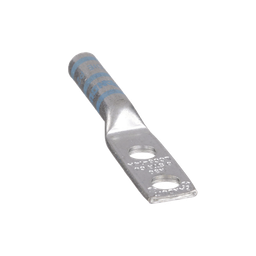 [LCC6-14A-L] Zapata de compresión LCC6-14A-L para cal. 6 Awg, Doble barreno para tornillo prisionero de 1/4, Espaciado de orificio 16mm, 1 Pz | LCC6-14A-L
