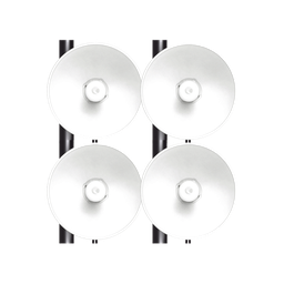 [FORCE-4625-4PACK] Kit de 4 radios FORCE4625 de alto Desempeño / Wi-Fi 6E / Hasta 1 Gbps / 5925 - 7125 MHz / Antena Integrada 25 dBi | FORCE-4625-4PACK