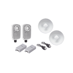 [C6XPTPKIT4] Kit de 2 radios C6X con 2 antenas de (25 dBi), rango de frecuencia extendida (5.1 a 6.4 GHz),  incluye inyector POE, cable de alimentación y 2 FLEXIMOUNT-XL para alineación | C6XPTPKIT4