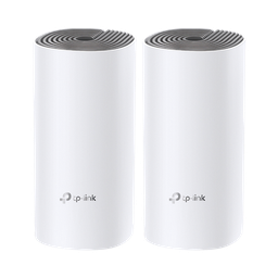 [DECOE4-2PACK] Kit de Router inalámbrico mesh Deco E4 para Hogar / Doble banda AC 1200  / 2 puertos 10/100 Mbps / Compatible con amazon alexa. | DECOE4-2PACK