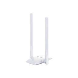 [MW300UH] Adaptador Inalámbrico N / Alta Ganancia de 300 Mbps 2.4 GHz / 2 antenas externas de 5 dBi | MW300UH