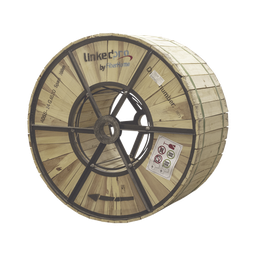 [OC-ADSS-24C-S200/4KM] Carrete de 4 km de Fibra Óptica Aérea (ADSS) G.652D, Monomodo de 24 Hilos, Exterior, Span 200, Loose Tube | OC-ADSS-24C-S200/4KM