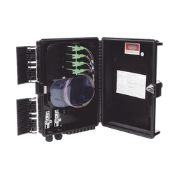[GFS-16G] Cierre de Empalme para 24 Fusiones de Fibra Óptica, Interior/Exterior, con 16 Acopladores SC/APC y Splitter 1x16 SC/APC Incluido, IP65 | GFS-16G