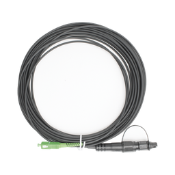 [OFC-S1-BK-SA-H1A-30-10-2601] Jumper de Fibra Óptica, Conector SC/APC - Conexión a Caja FDP460, Redondo, 10 Metros (32.81 Pies), Forro 3 mm, G657A2, Negro | OFC-S1-BK-SA-H1A-30-10-2601