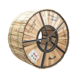 [GYFS-48C/4KM] Carrete de 4 km de Fibra Óptica para Exterior G.652D, Armada, Monomodo de 48 Hilos, Loose Tube, Color Negro, Para Instalación en Ducto Subterráneo o Enterrado Directo | GYFS-48C/4KM