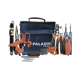 [FTK-P] Kit de Herramientas Pro para Instalación de Fibra Óptica con Accesorios de Limpieza de Puertos/Conectores y Desforradoras de Fibra Óptica | FTK-P