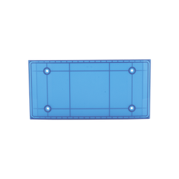 [9ALRDNL22000] Domo Central Pequeño de reemplazo para barra de luces SP216 de la marca SignalPro, Color Azul | 9ALRDNL22000