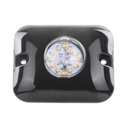 [X121A] Luz Oculta Ultra Brillante con 12 LED, Color Ambar | X121A