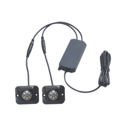 [X12-W] Estrobos Ocultos de 6 LED, Color Claro | X12-W