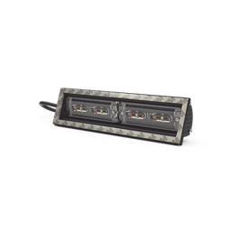 [ED3974RWBW] Luz direccional cubierta de ventana, 12-24 Vcc, 2 cabezales dual color, Rojo/Claro/Azul/Claro | ED3974RWBW