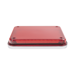[XLTE515R] Luz de Advertencia de 9X7", Color Rojo, Ideal para Ambulancias | XLTE515R