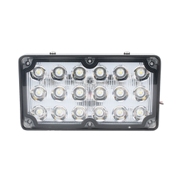 [XLTE2315W] Luz de Escena de 6X3", Color Claro, Ideal para Ambulancias y Vehiculos de Trabajo | XLTE2315W